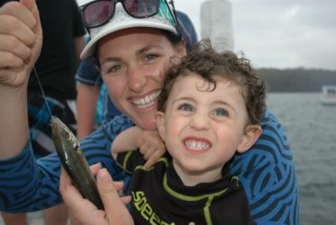 Jenifer Doig and Hayden - Fishing and Camping Narooma