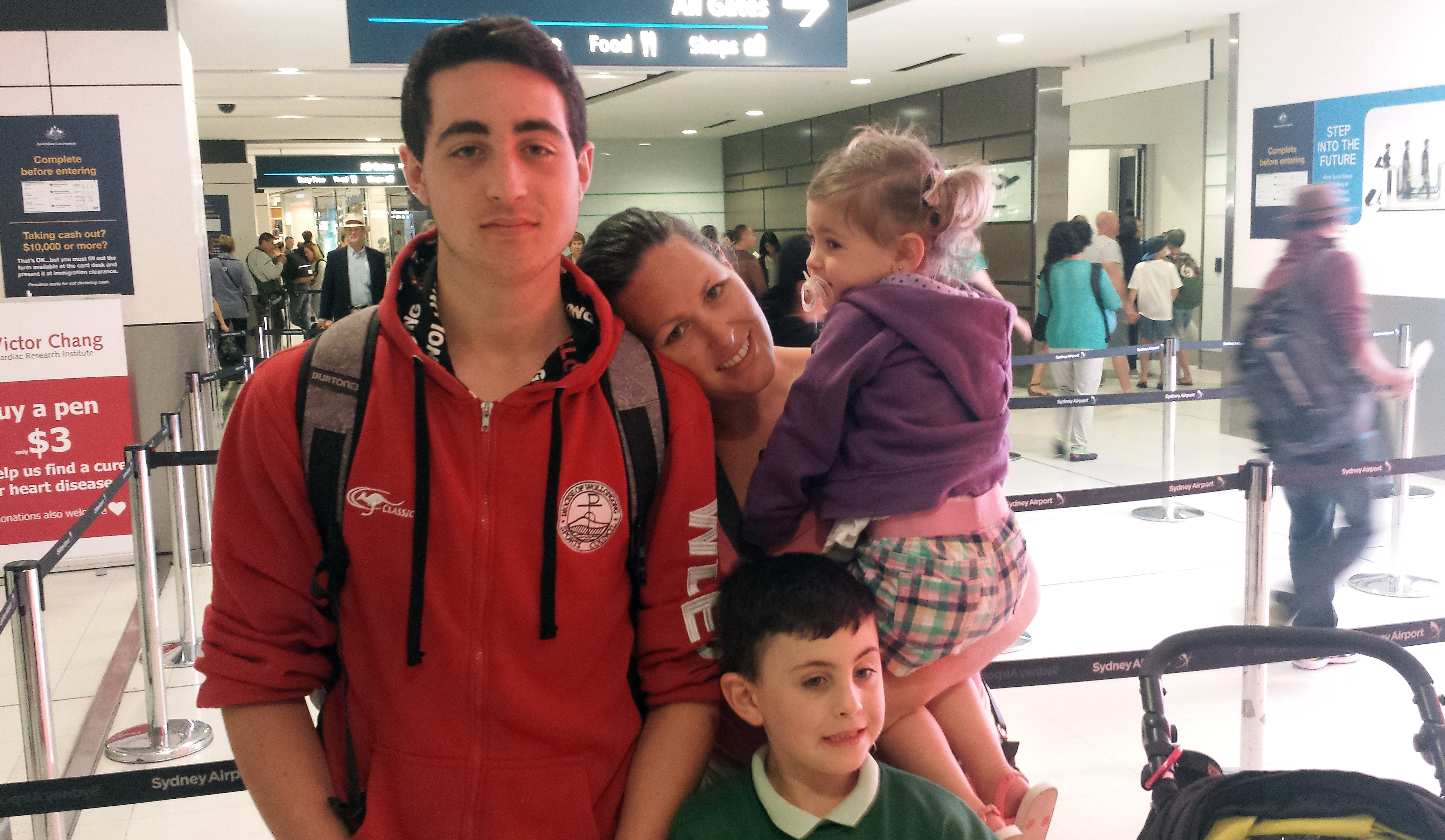 Nevan leaves for the USA