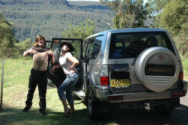 Jenifer Doig and David Leader in Kangaroo Valley