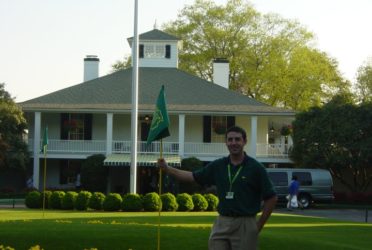 Michael Doig at the US Masters, 2010