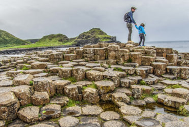 Visiting Giant's Causeway, Northern Ireland with Louise Connolly