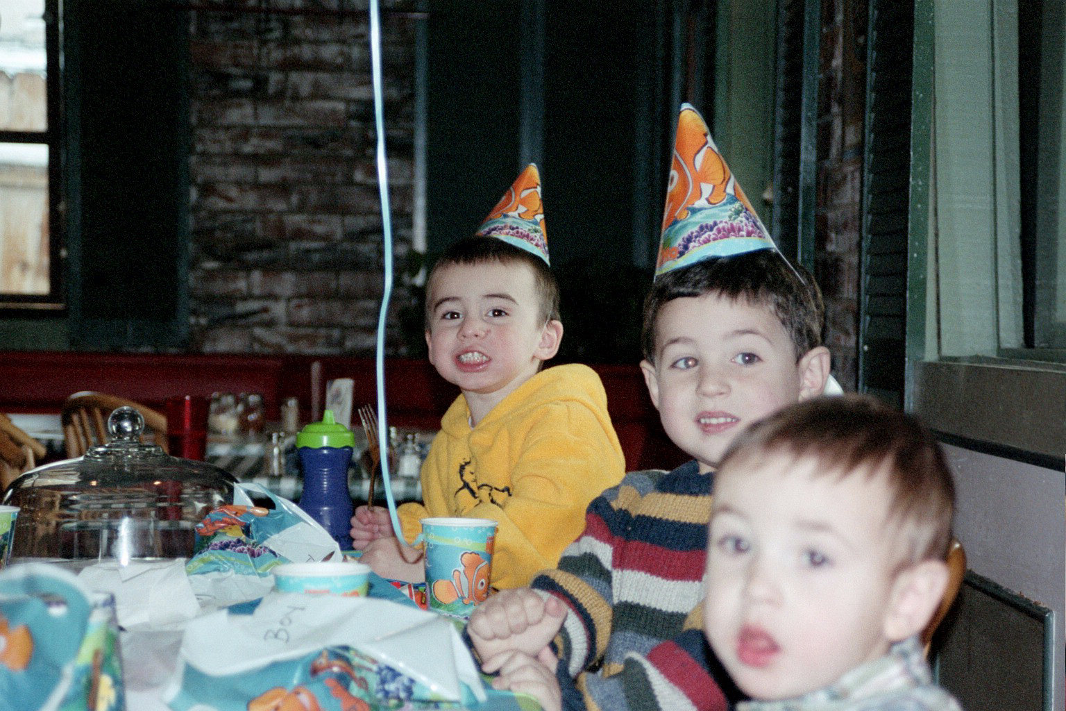 Nevan's 4th Birthday - Nevan Doig & Nathaniel Bell