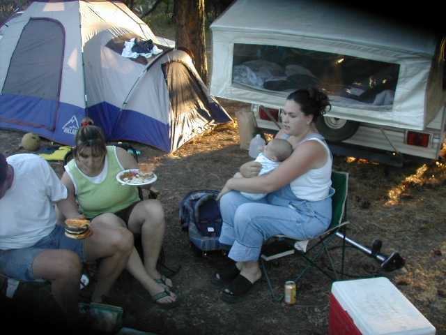 Camping BBQ with Rick Callies and Jaimee Woolard McCullough