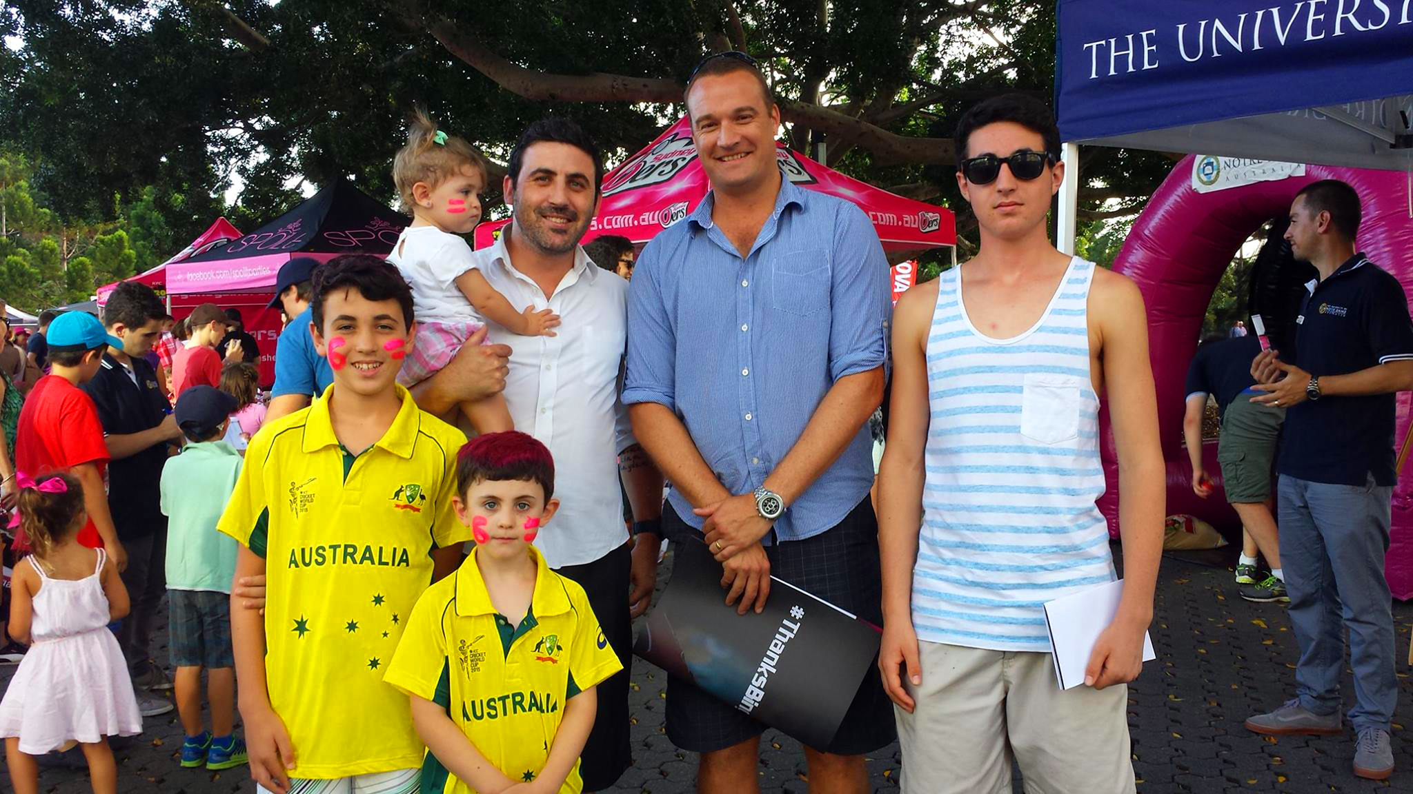 Meeting Stuart Clark @ the SCG