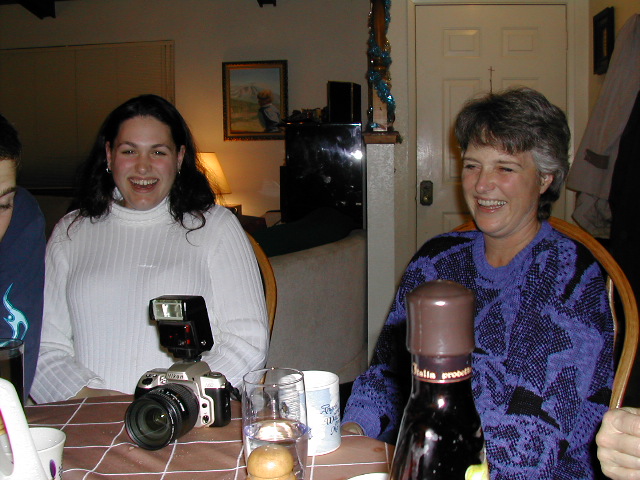 Christmas 2001 - Jenifer Doig & Linda Leader
