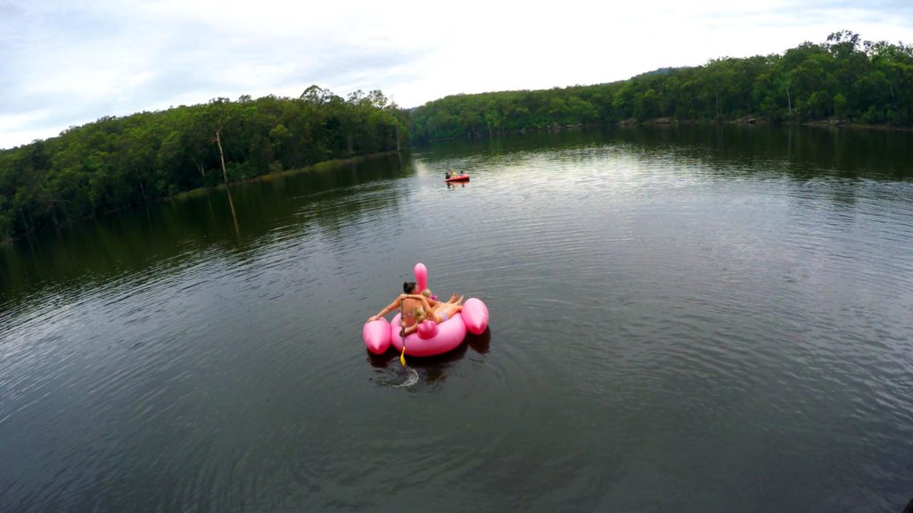 Camping Beehive Point - Floating with Jenifer Doig & Michelle Robinson