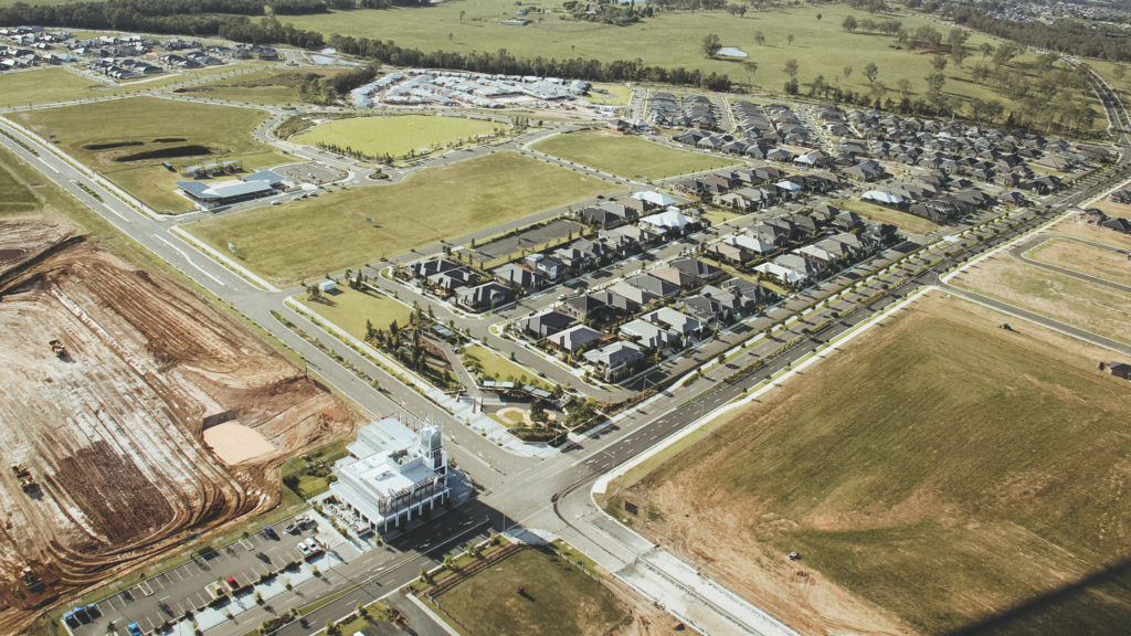 Solutions Outsourced, Oran Park - taken from the air during a local flight I enjoyed