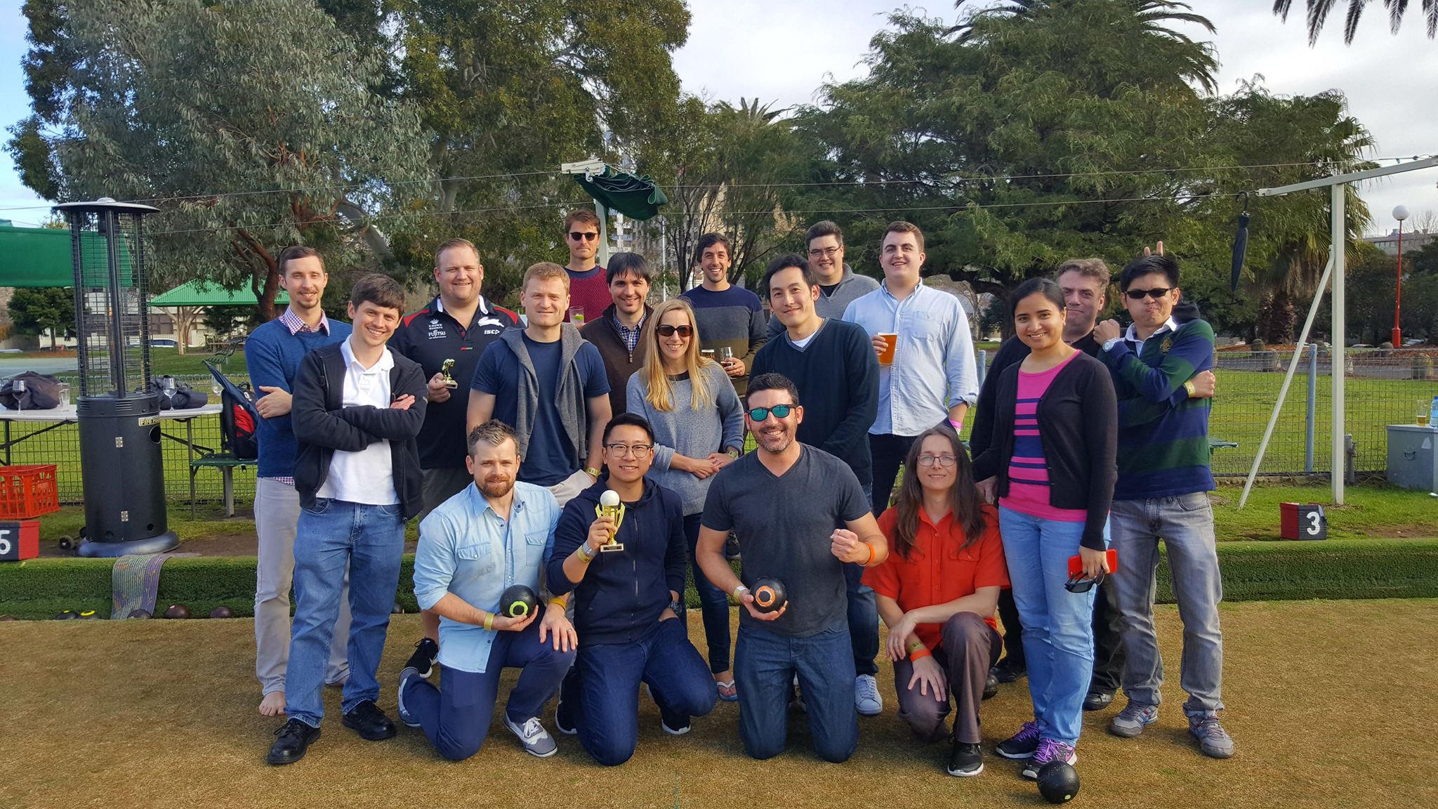 Work Team Bowls Day