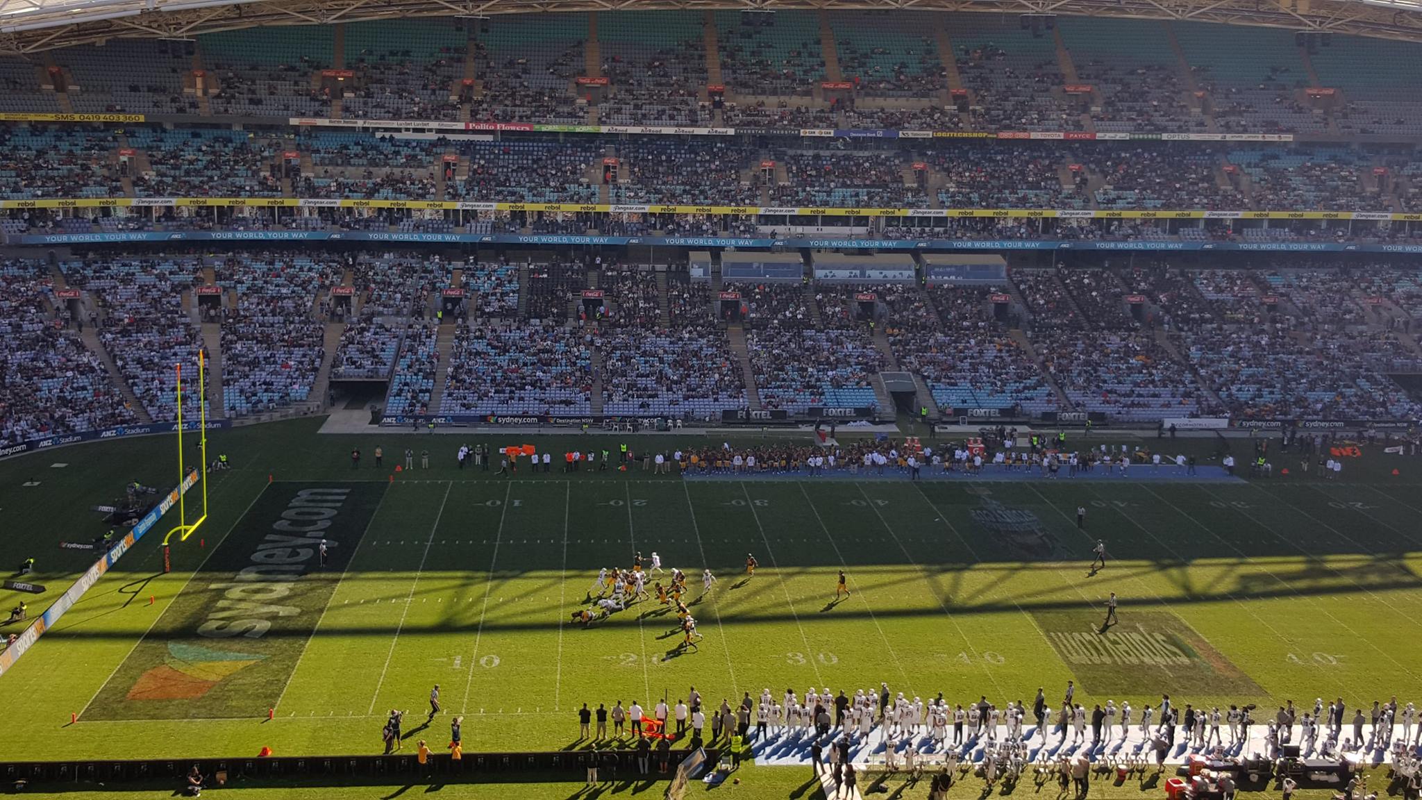 California Golden Bears vs Hawaii Rainbow Warriors in Sydney, Australia