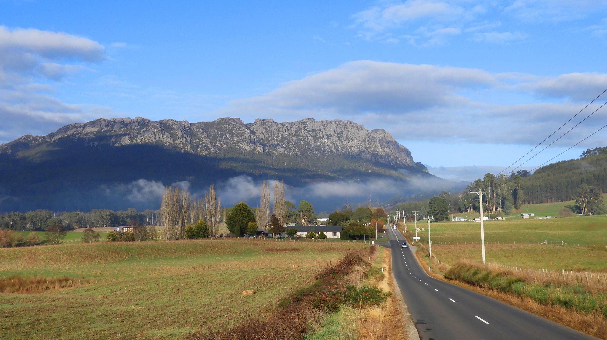 Driving to Cradle Mountain, Tasmania with Louise Connolly