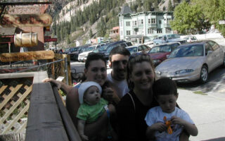 Jenifer & Michael Doig and Jaimee Callies in Ouray, Colorado