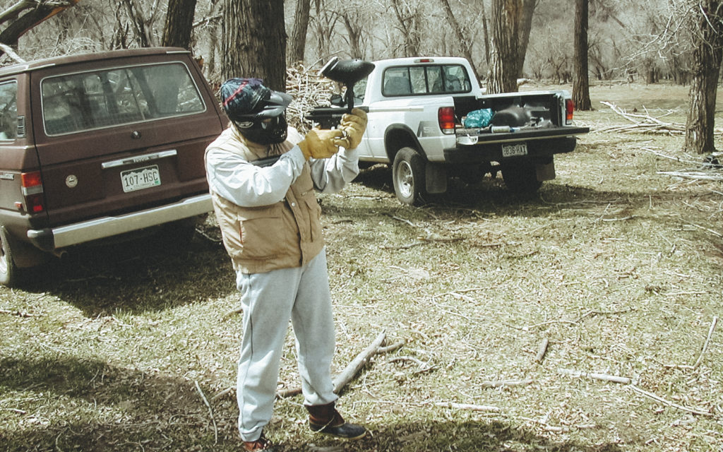 Paintball day with Jaimee Woolard McCullough Callies