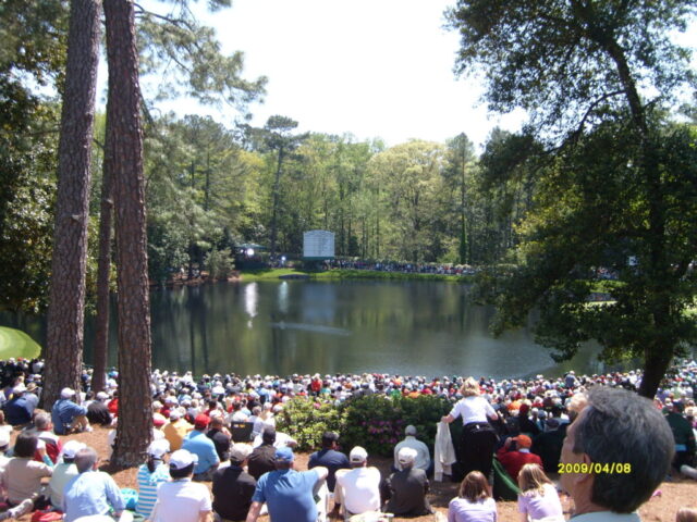 Michael Doig at the US Masters, 2009