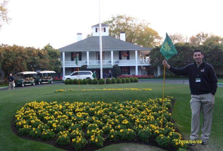 Michael Doig at the US Masters, 2009