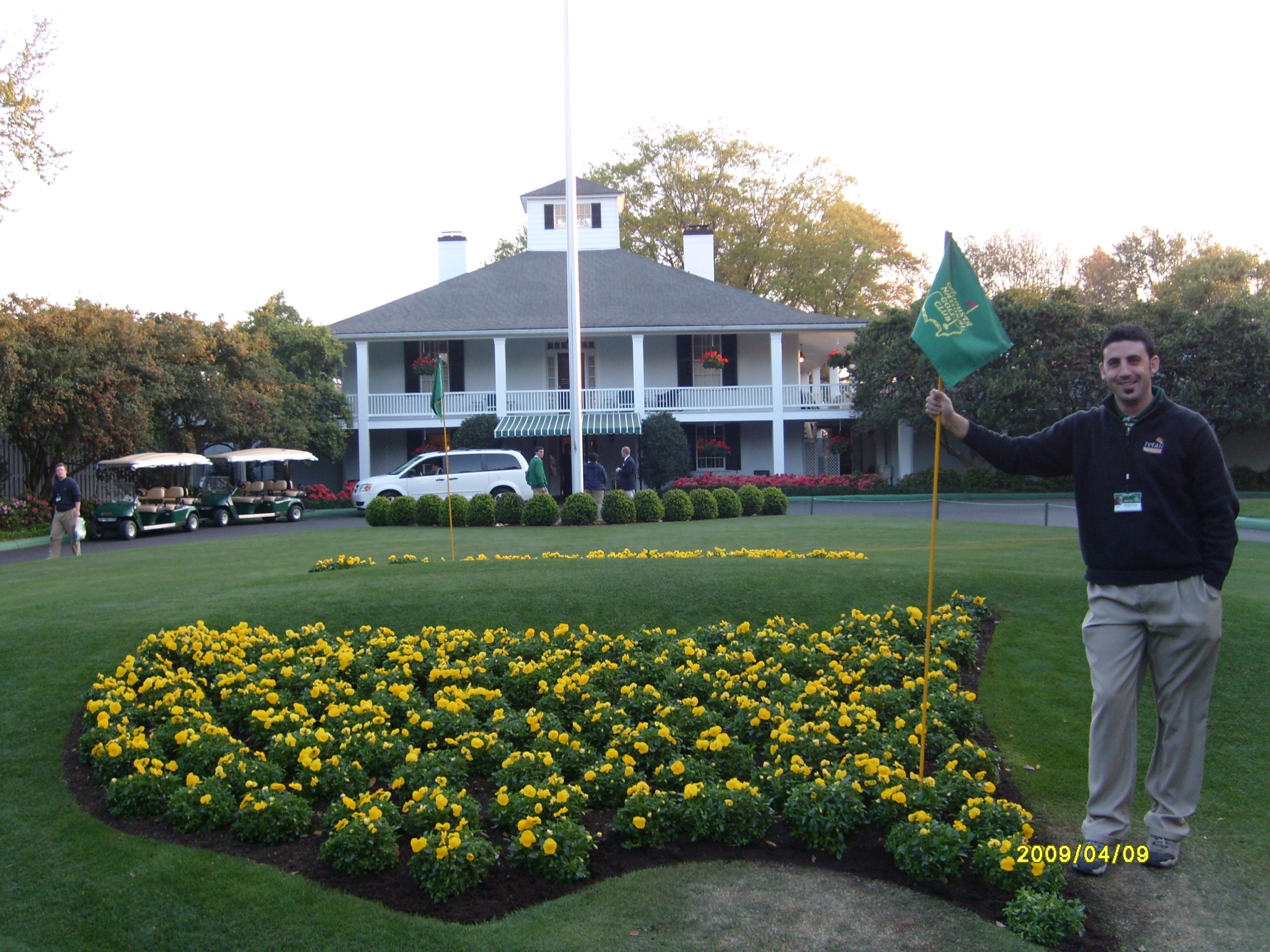 Michael Doig at the US Masters, 2009