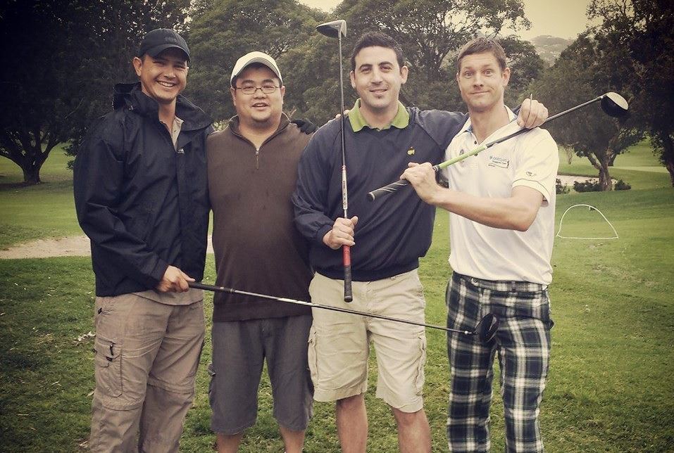 Golf with mates