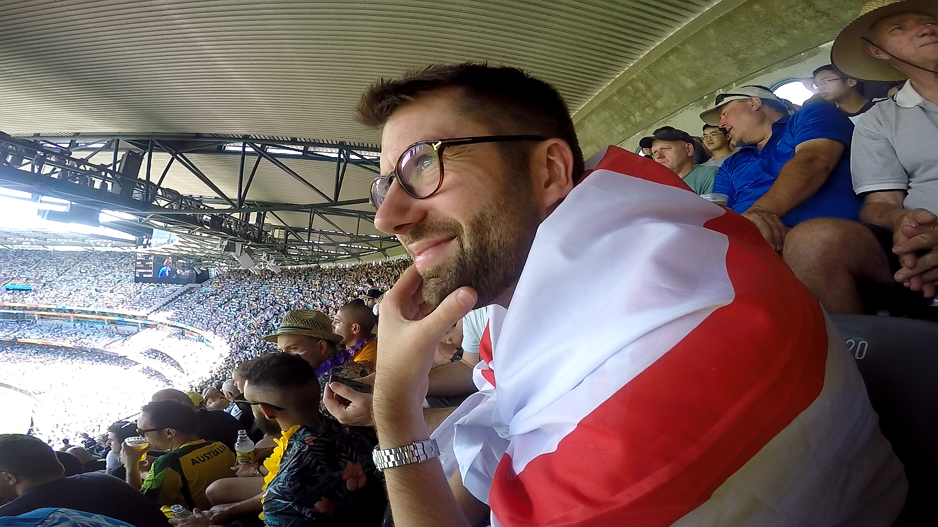 Olly at the MCG