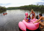 Camping Beehive Point - Jenifer Doig & Michelle Robinson load up the girls