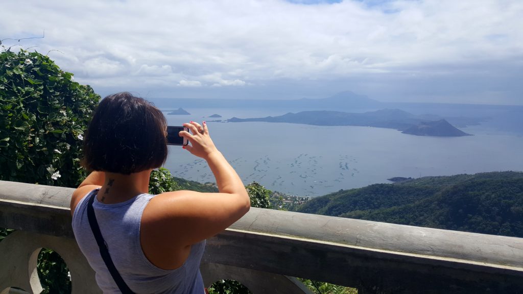 Louise Connolly in the Philippines