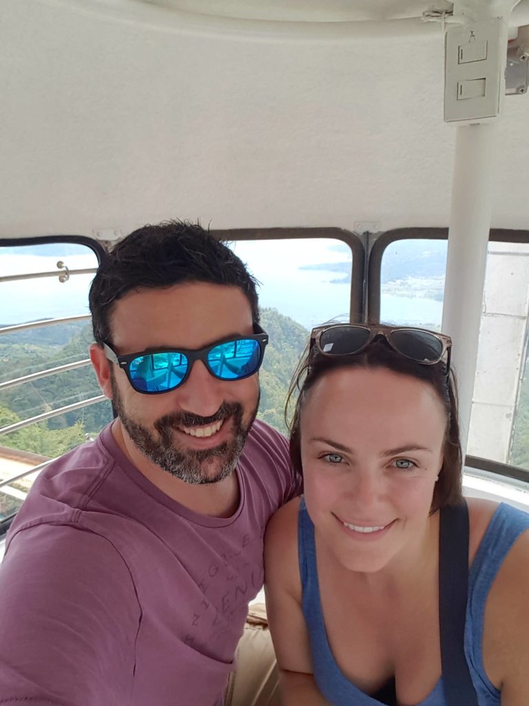 Michael Doig & Louise Connolly at Sky Ranch, Tagaytay in the Philippines