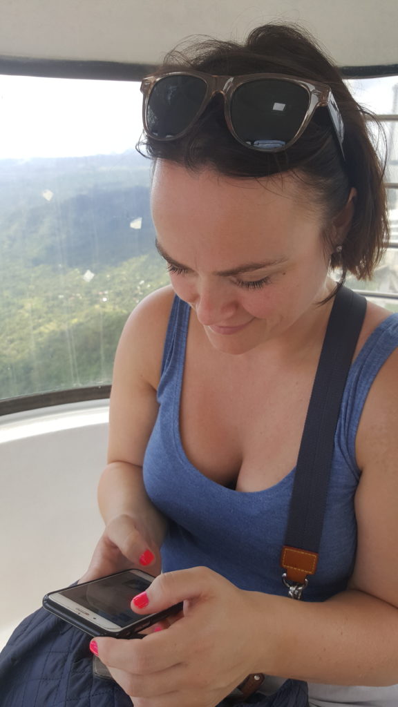 Michael Doig & Louise Connolly at Sky Ranch, Tagaytay in the Philippines
