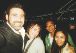 Michael Doig, Louise Connolly, Louie & Maitha Rosales - Vivid Cruise, Sydney