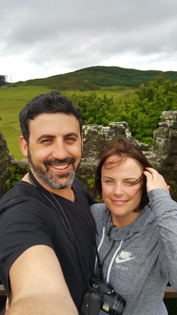 Michael Doig & Louise Connolly at Carnasserie Castle, Scotland