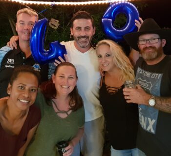 40th Birthday with my old school mates Michelle Wong, Vicki Watson, Michelle Devenish, Troy Watson and Glen Sheppard