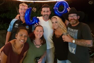 40th Birthday with my old school mates Michelle Wong, Vicki Watson, Michelle Devenish, Troy Watson and Glen Sheppard