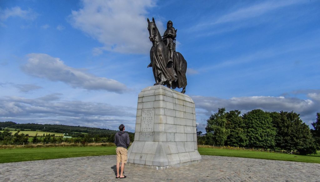 Michael Doig in Bannockburn, Scotland