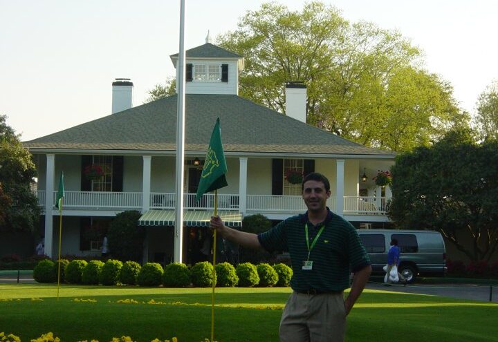 Michael Doig at the US Masters, 2010
