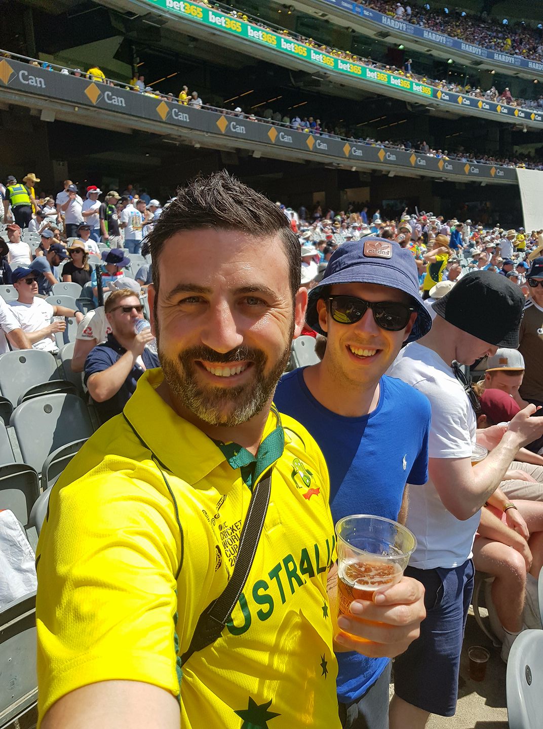 Boxing Day Test - Michael Doig and Barry Gilligan
