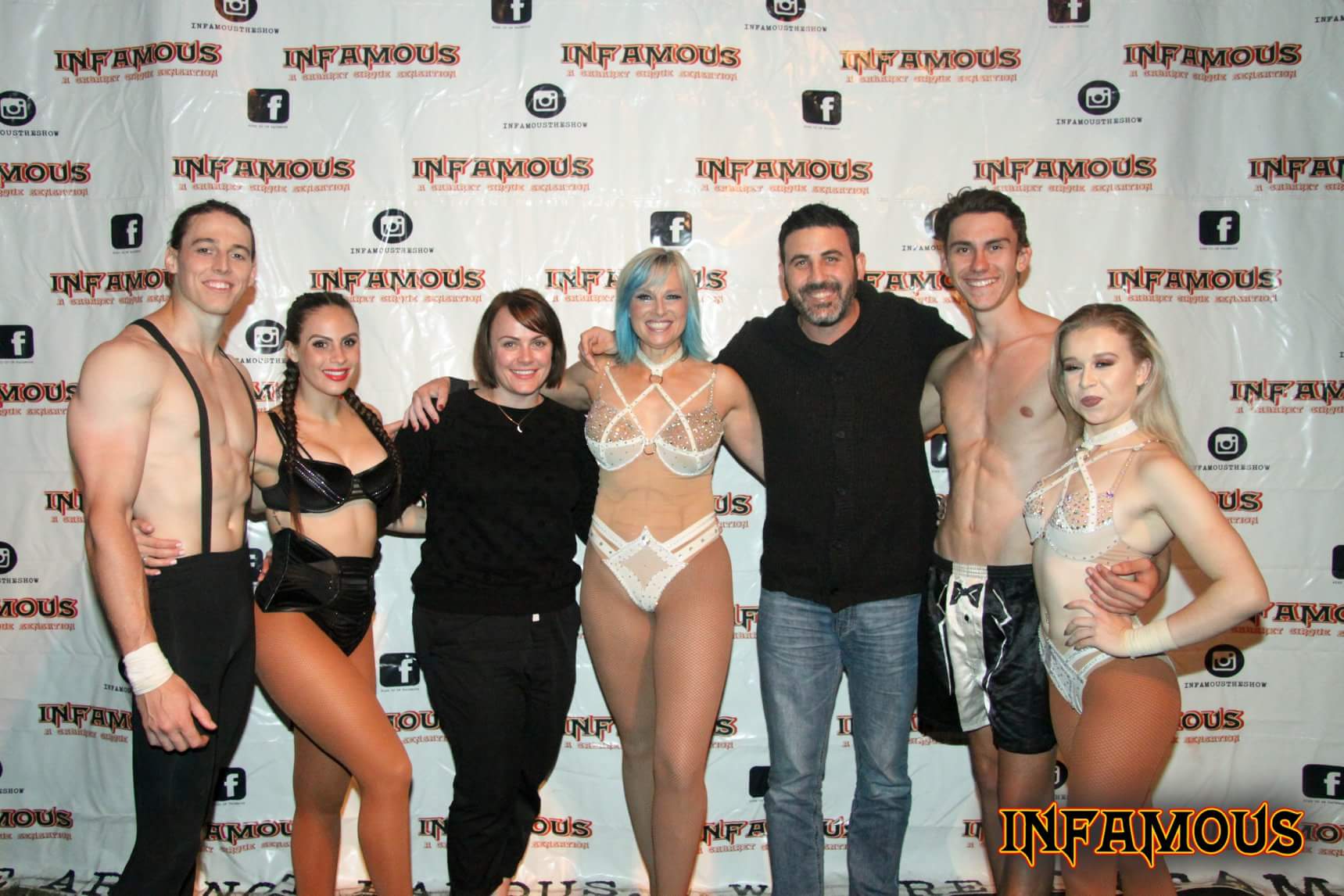 Michael Doig & Louise Connolly at Infamous Circus