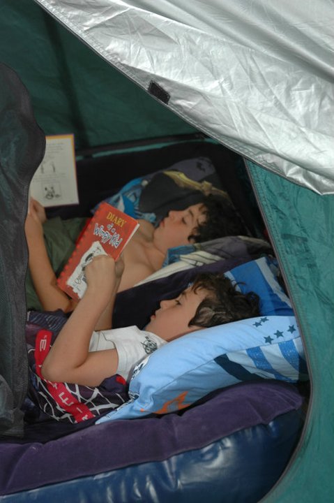 Nevan & Liam - Camping Narooma