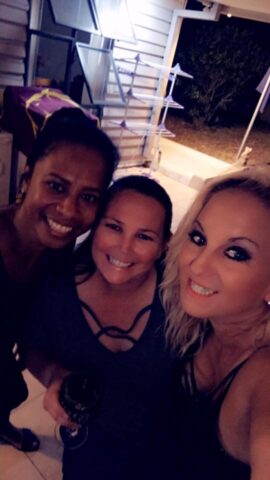 40th Birthday with my old school mates Michelle Wong, Vicki Watson, Michelle Devenish