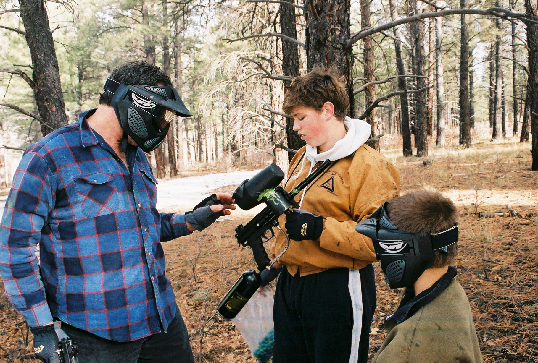 Paintball - Brian and Josiah Leader