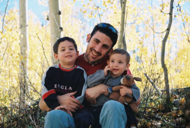 Michael Doig with sons Nevan & Liam