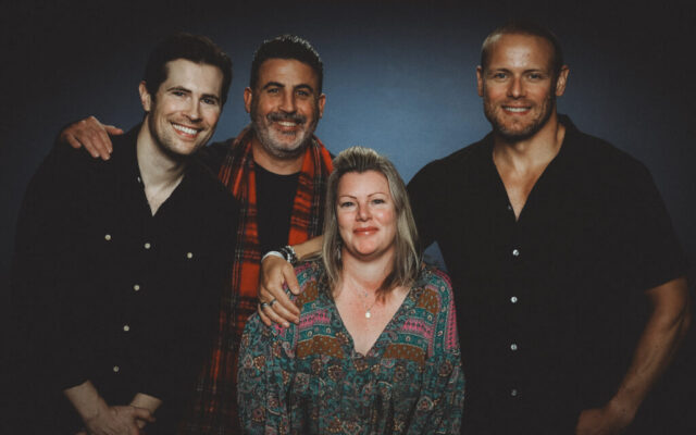 David Berry, Michael Doig, Gill Bockman & Sam Heughan at Supanova Comic Con, Sydney Australia 2025