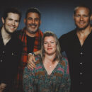David Berry, Michael Doig, Gill Bockman & Sam Heughan at Supanova Comic Con, Sydney Australia 2025