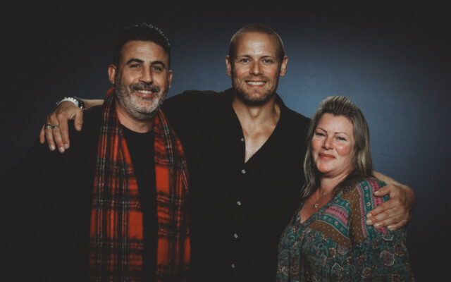 Michael Doig, Sam Heughan & Gill Bockman at Supanova Comic Con, Sydney Australia 2025