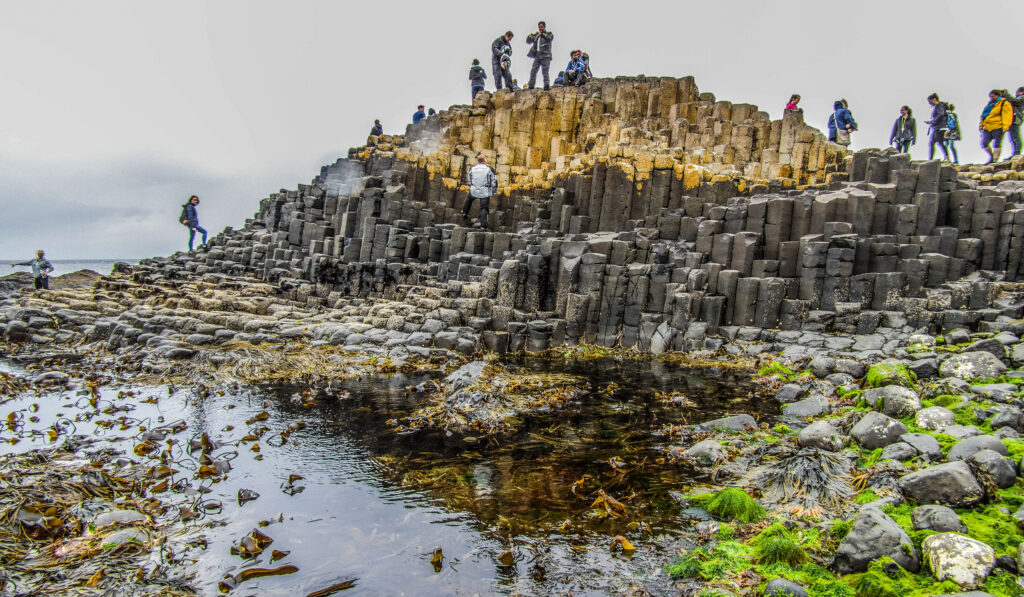 Visiting Giants Causeway with Louise Connolly