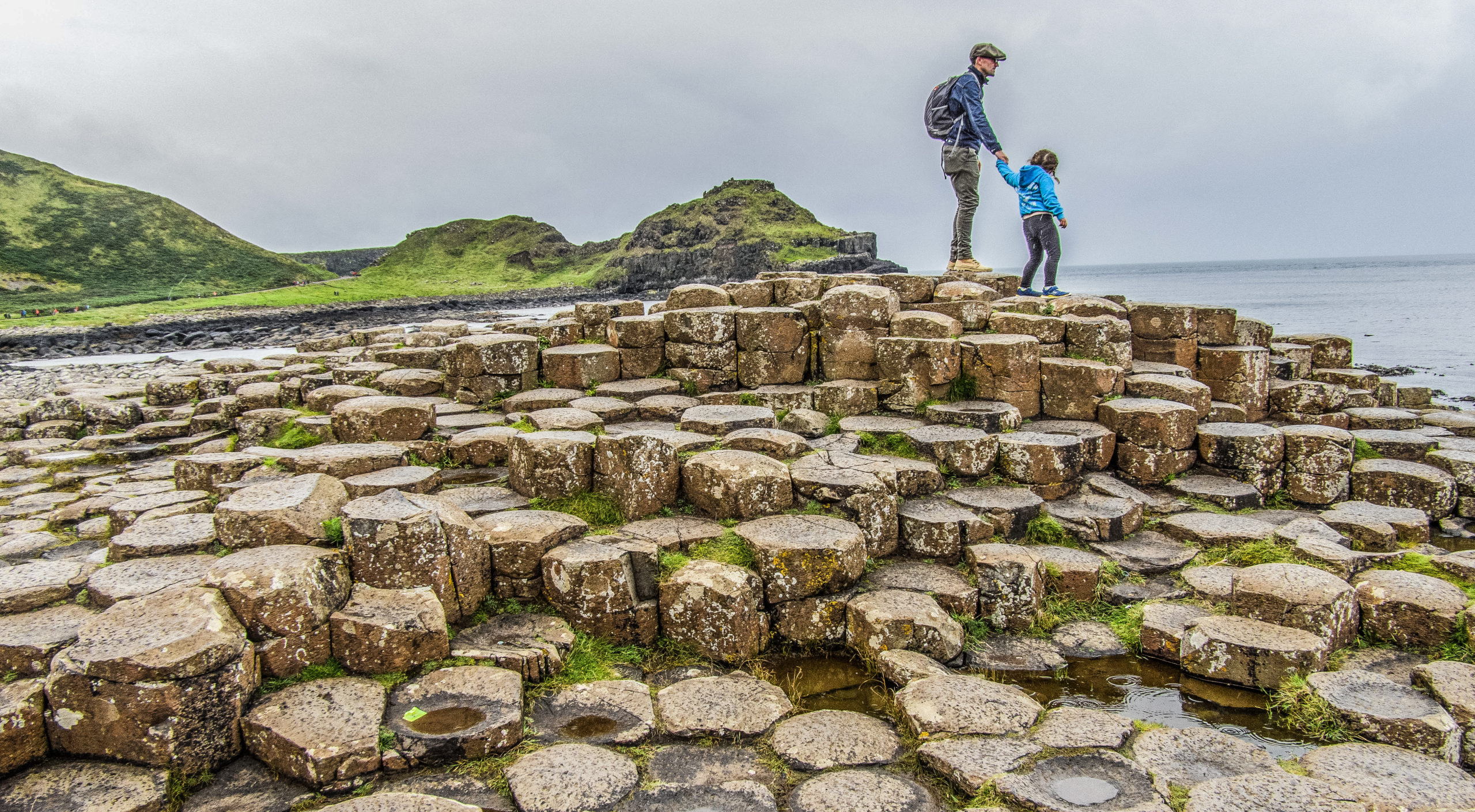 Visiting Giant's Causeway, Northern Ireland with Louise Connolly