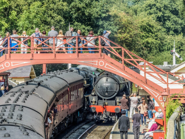 Goathland Railway Station - also known as Hogsmeade Station in Harry Potter