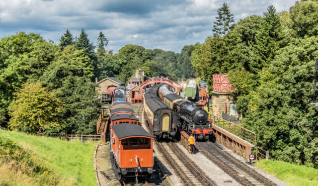Goathland Railway Station - also known as Hogsmeade Station in Harry Potter