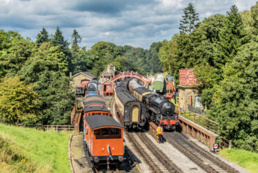 Goathland Railway Station - also known as Hogsmeade Station in Harry Potter