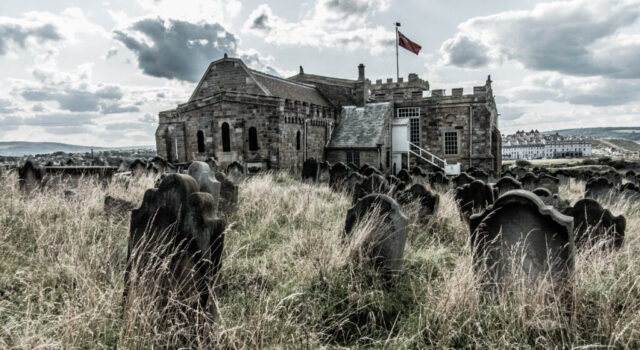 The beautiful seaside town of Whitby, home of Dracula and from which Captain Cook set out from
