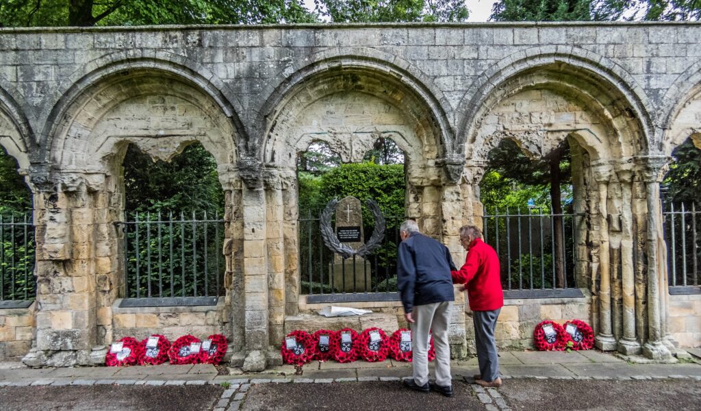 A quiet tribute in York, honouring those who never made it home.