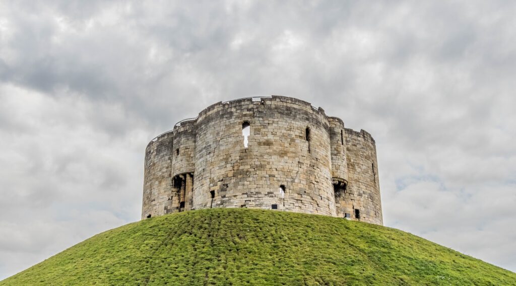 The old guard of York, still standing above the street, refusing to fall after all these years.