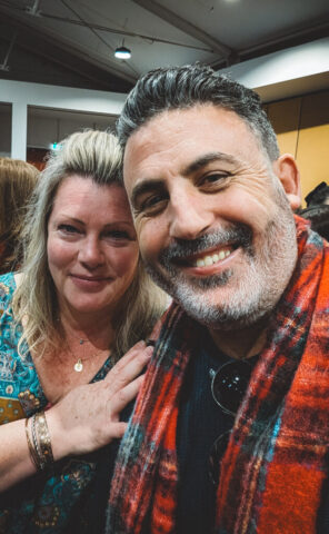 Gill Bockman and Michael Doig attending the VIP Outlander Panel featuring Sam Heughan at Supanova Comic Con, Sydney Australia 2025