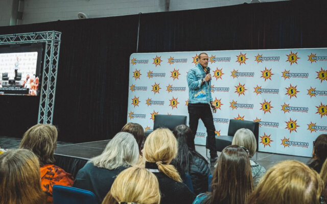 Sam Heughan was the feature guest of the VIP Outlander Panel at Supanova Comic Con, Sydney Australia 2025